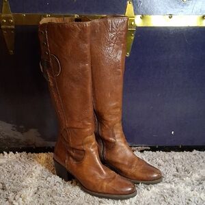 Clarks Brown Over the Knee Boots